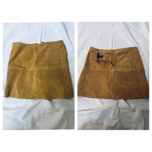 Forever 21 suede skirt